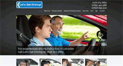 Desktop Screenshot of letsgetdriving.net